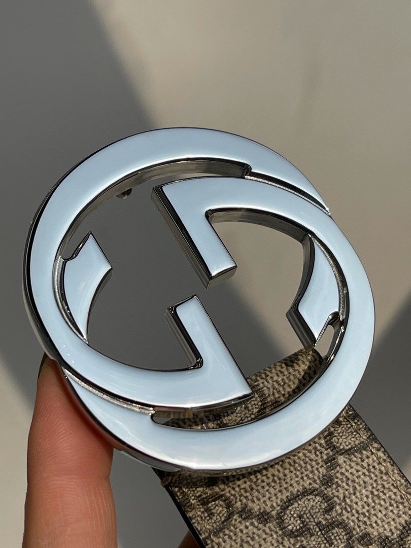 Gg hotsell belt silver