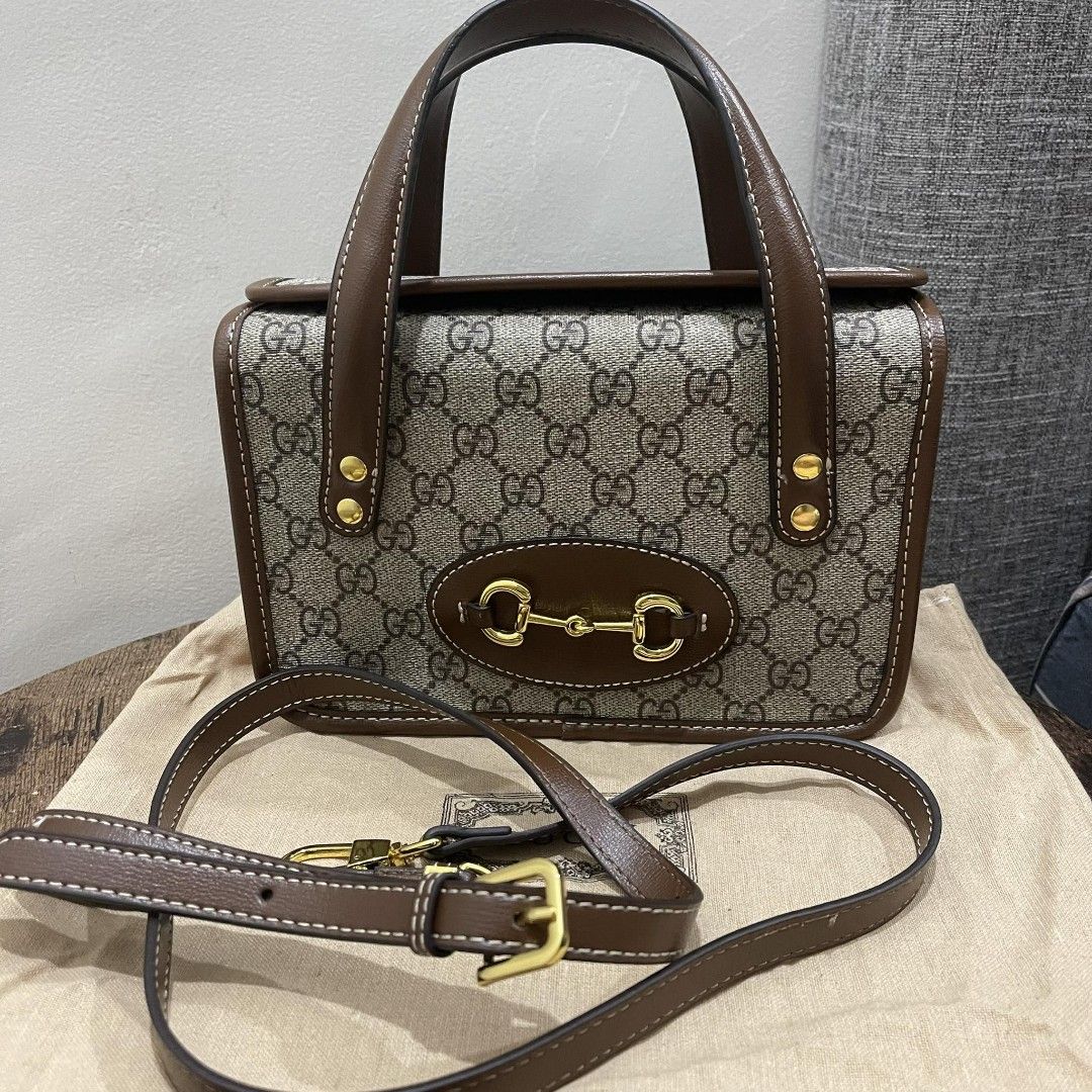 Gucci Horsebit 1955 mini bag, Luxury, Bags & Wallets on Carousell