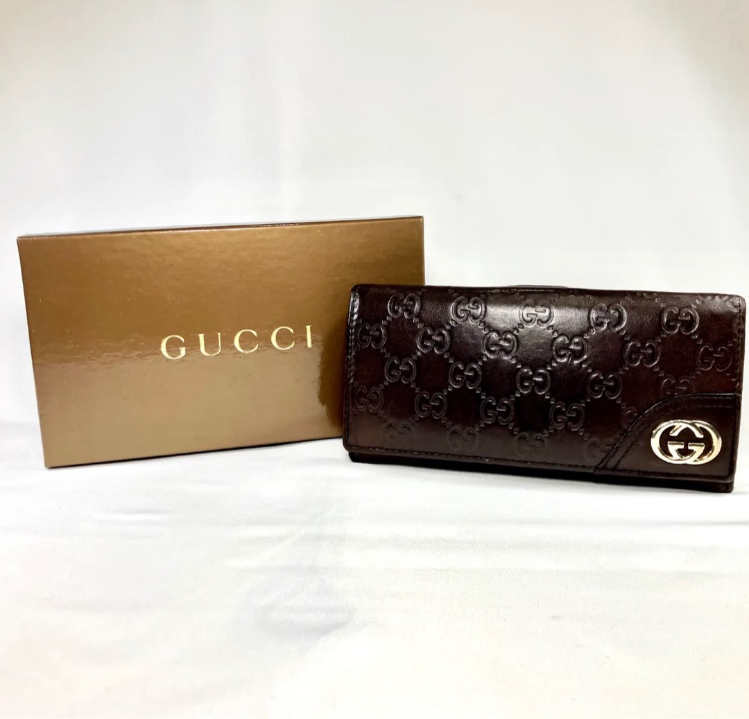Gucci long purse clearance