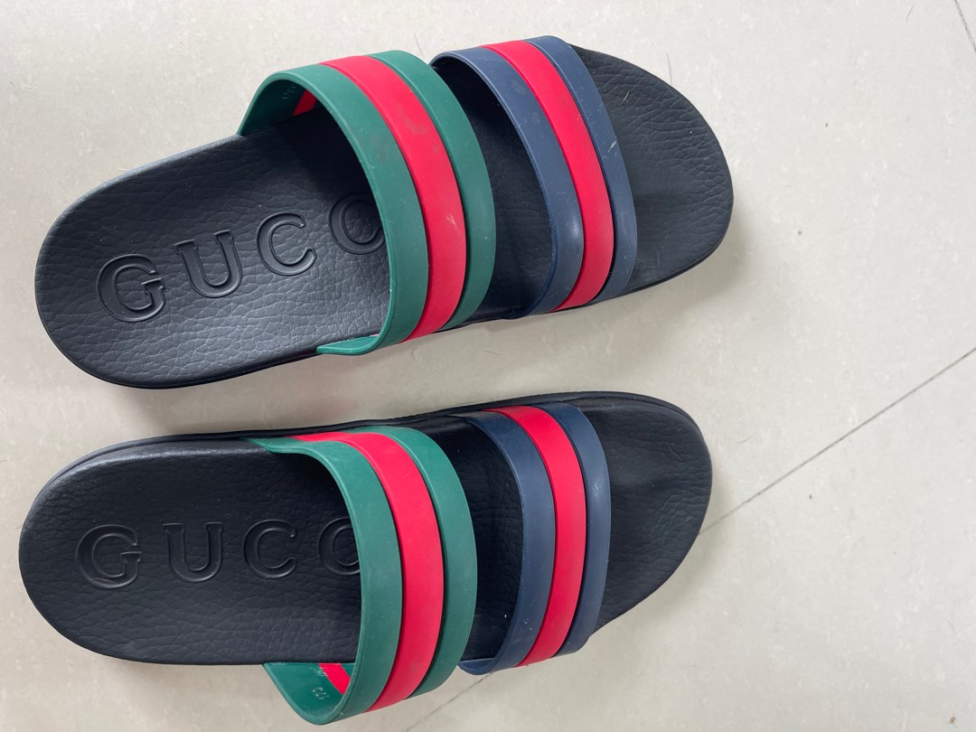 Gucci slides on Carousell