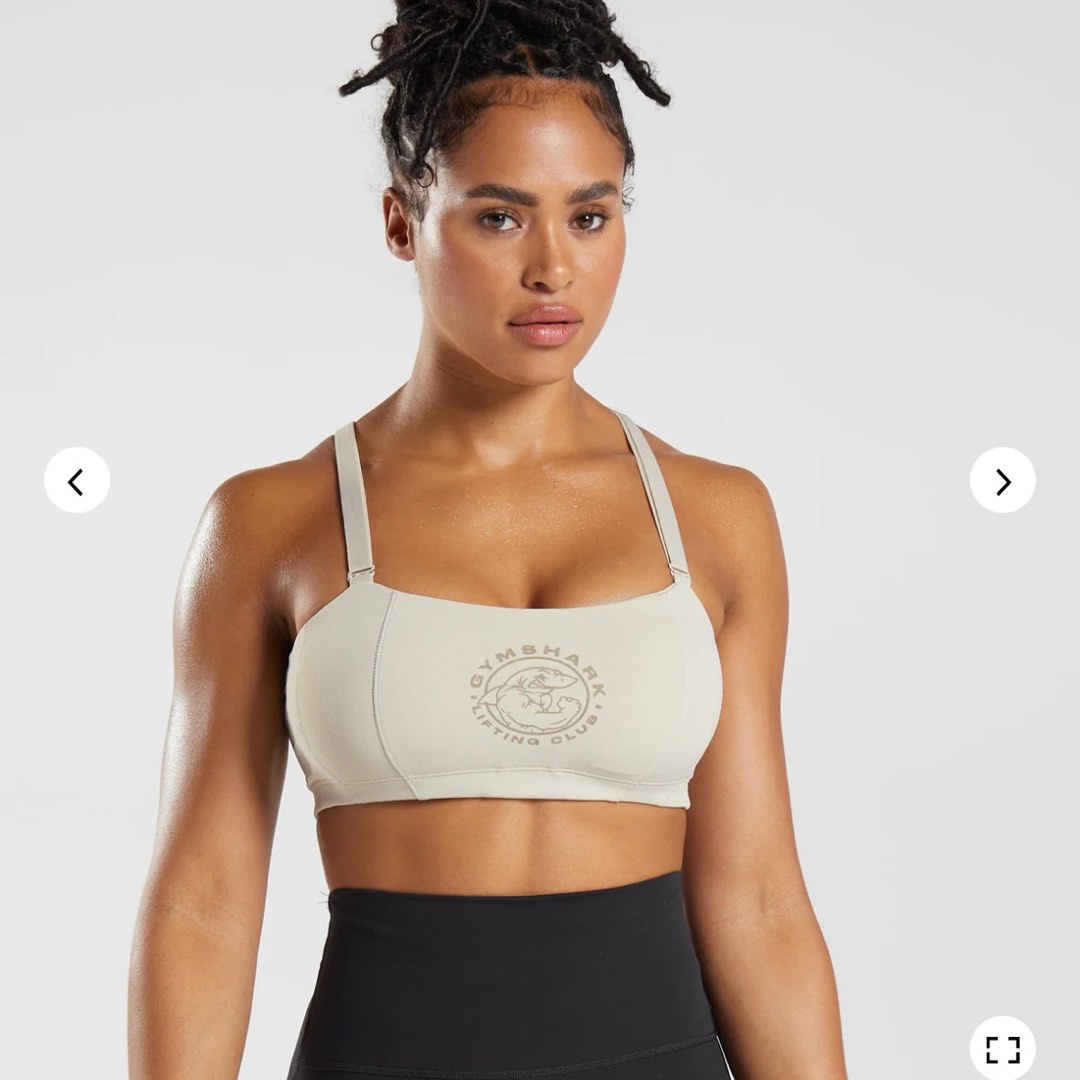 Gymshark Flex Strappy sports bra, Women's Fashion, Activewear on Carousell