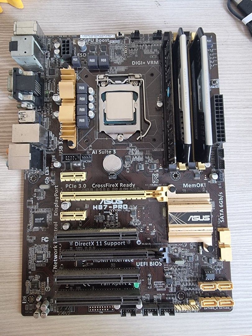 Asus H87 Pro Intel H87 Дънна платка Asus H87-PRO, Socket 1150