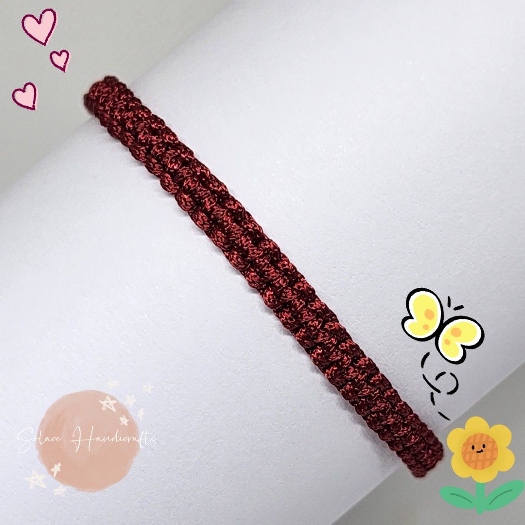 Red friendship bracelets sale