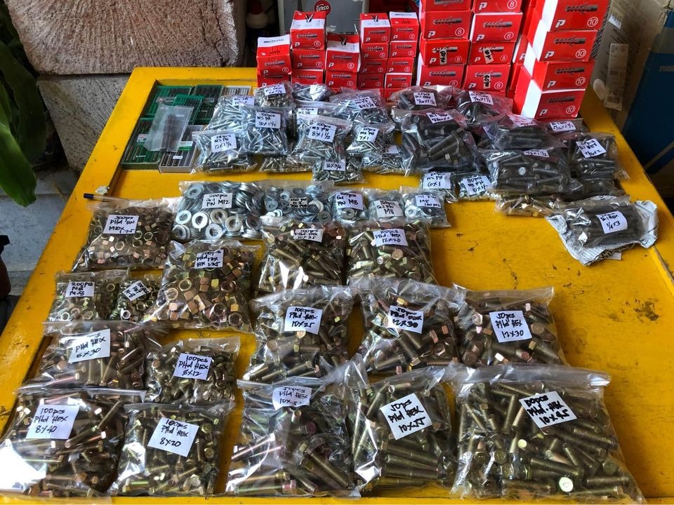 Hardware Bolts & Nuts Supplier Manila Wholesale & Retail ALL SIZES