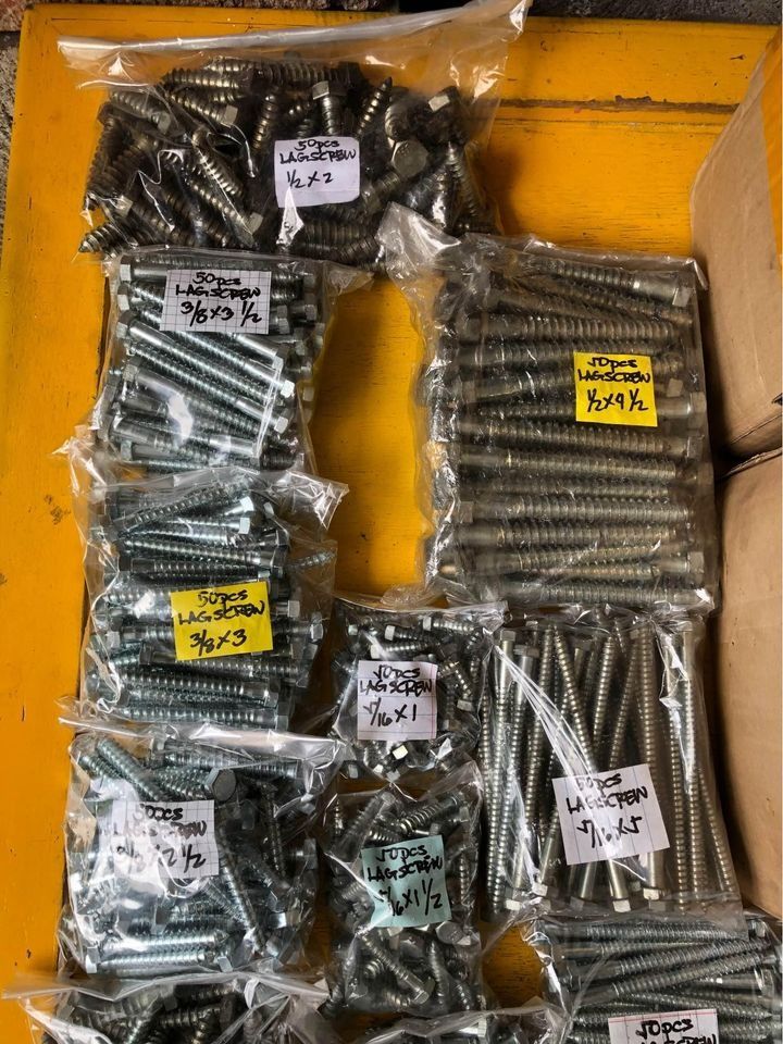 Hardware Bolts & Nuts Supplier Manila Wholesale & Retail ALL SIZES