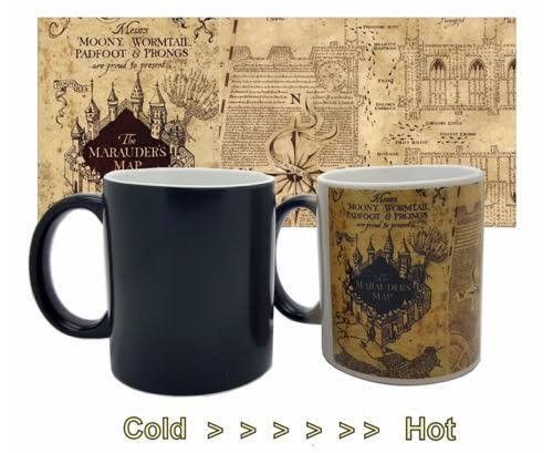Harry Potter Marauder's Map Color Changing Mug (Category: Coffee & Tea Tableware) located in Mandaluyong City. Submitted by secondhandstore.ph (Listing ID 1245051360, Image 1). Description: .