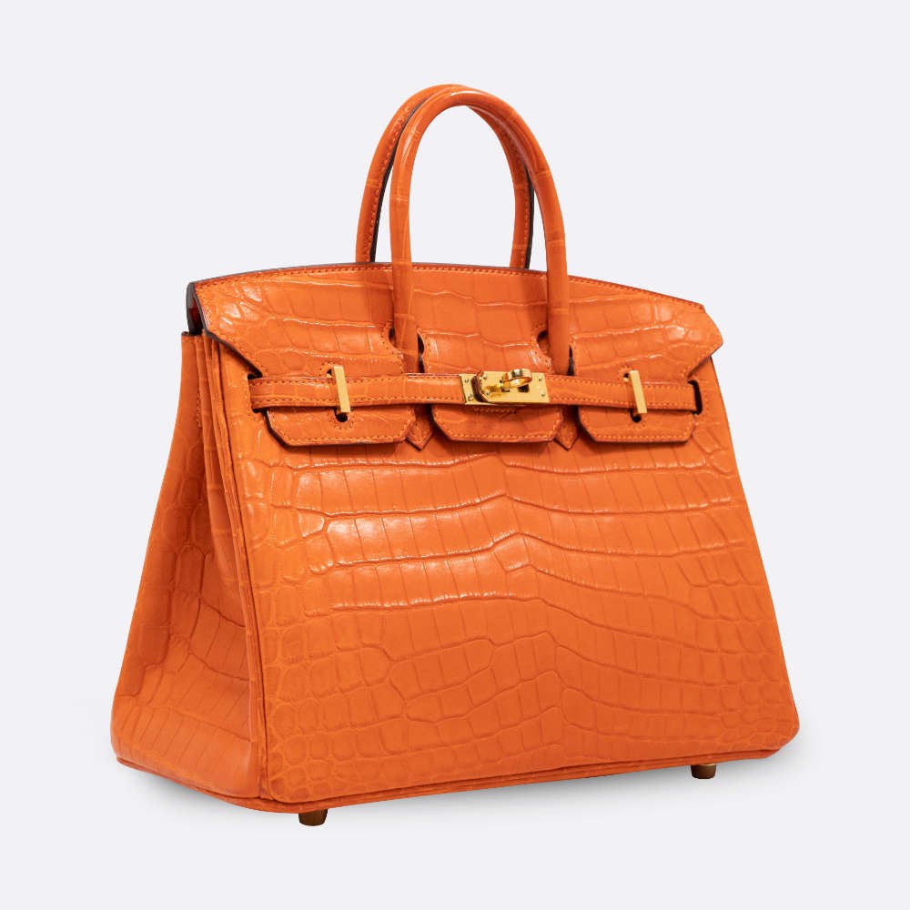 Alligator hermes online birkin bag