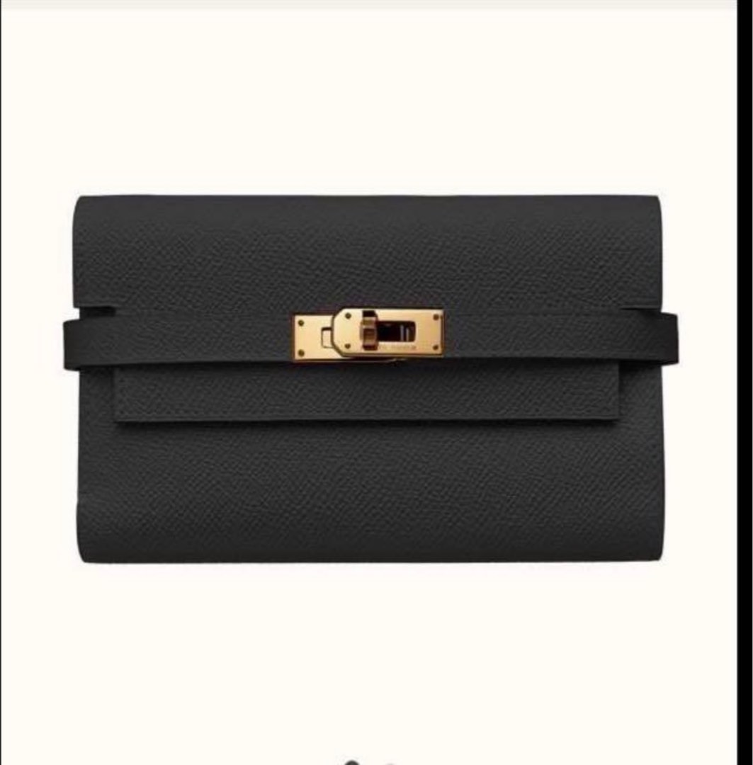 Hermes Kelly depliant medium wallet Luxury Bags Wallets on Carousell