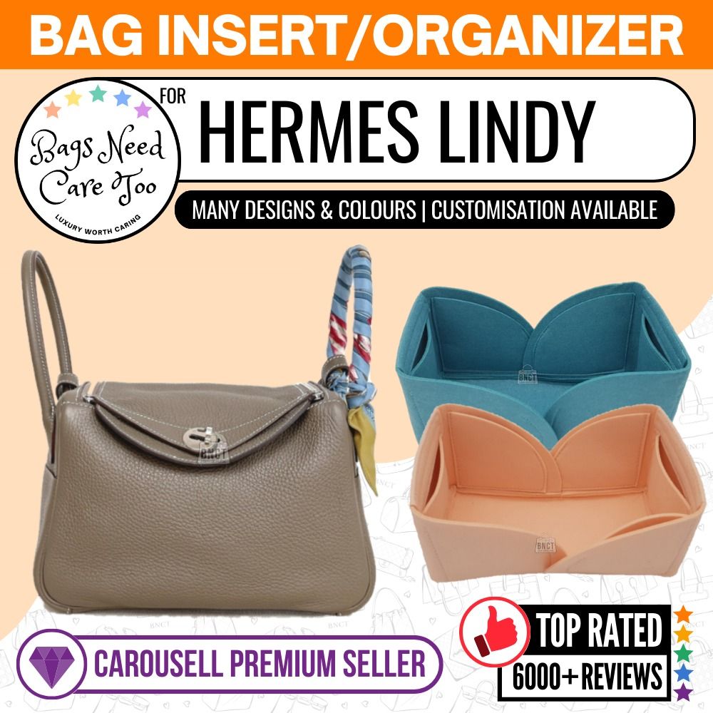  Lckaey Purse Organizer Insert for hermes mini lindy