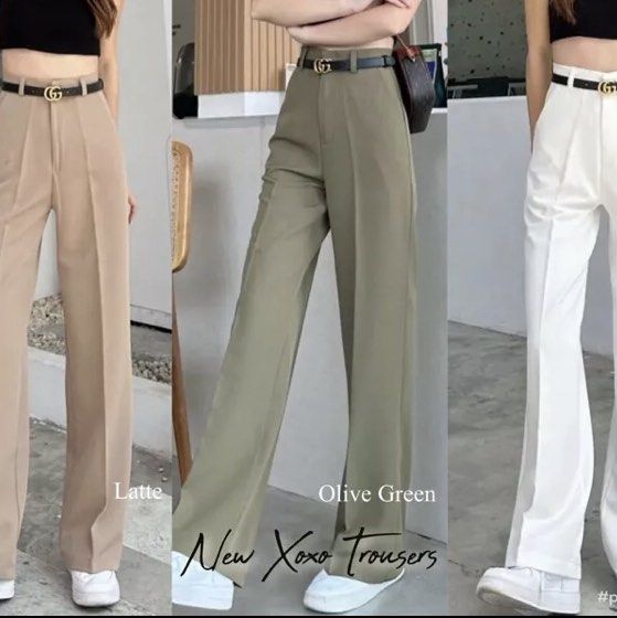 High Five Denims Trouser in Olive Green (Category: Jeans) located in Quezon City. Submitted by ilablue (Listing ID 1245157258, Image 2). Description: High Five Denims Bought for 680 php Brand new High waist Waist: 28-29 inches Length: 41 inches RFS: too small on me.