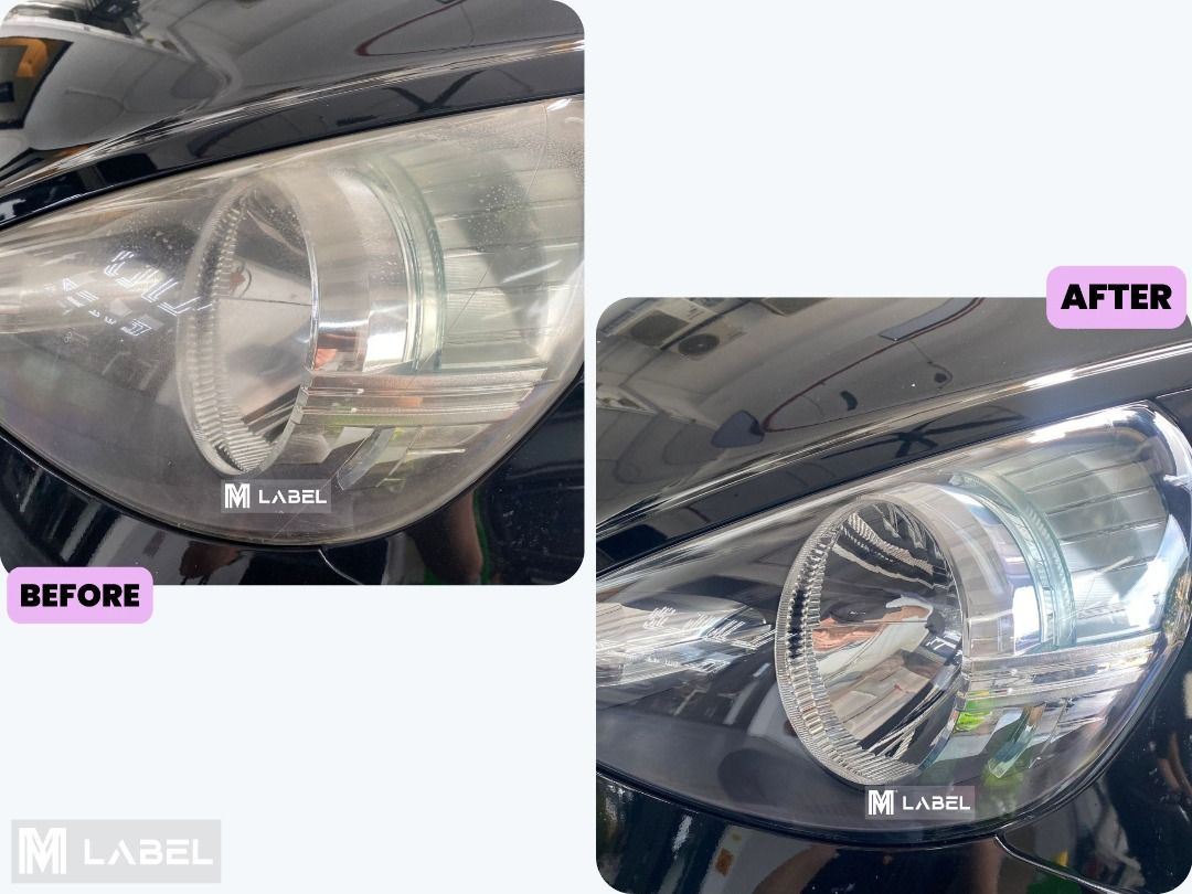 Honda Jazz New Headlight Lens Cover, Car Accessories, Car