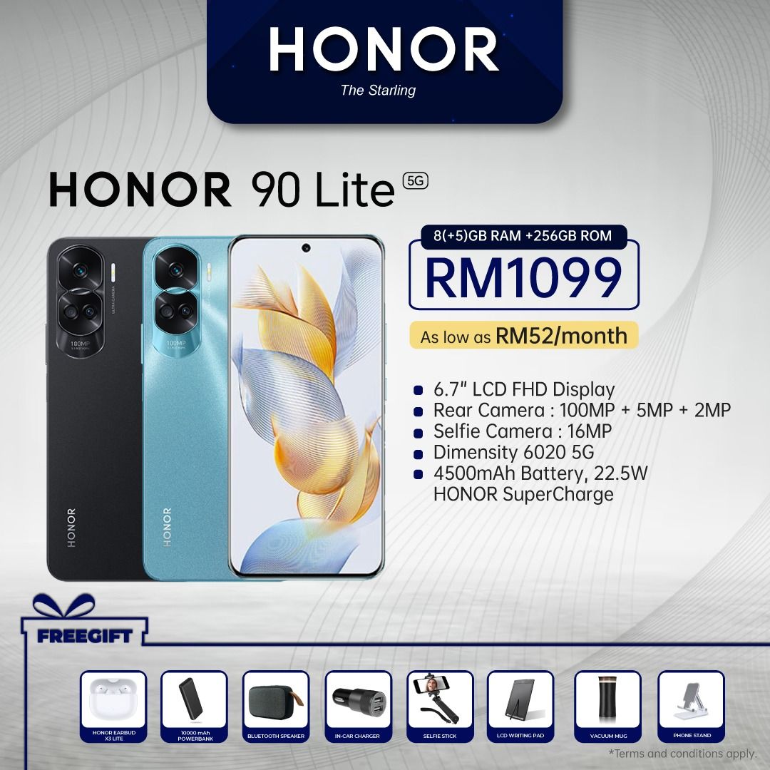 HONOR 90 Lite 5G specs, price in the Philippines » YugaTech