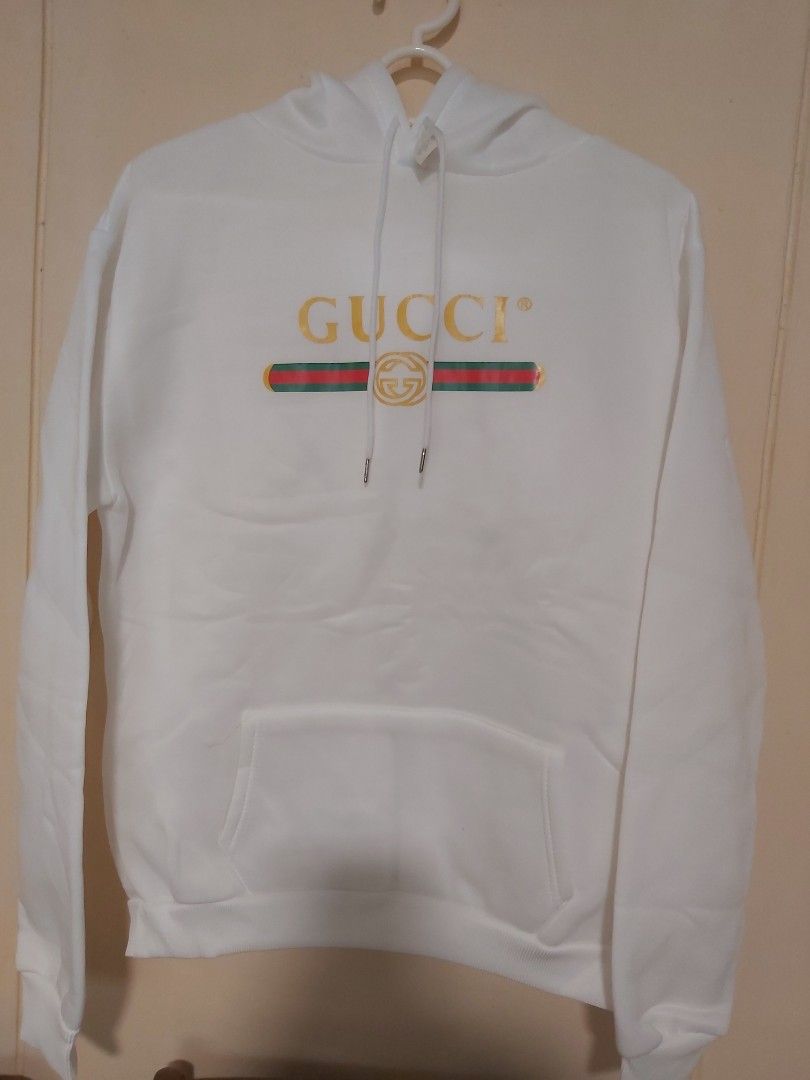 White deals gucci hoodies