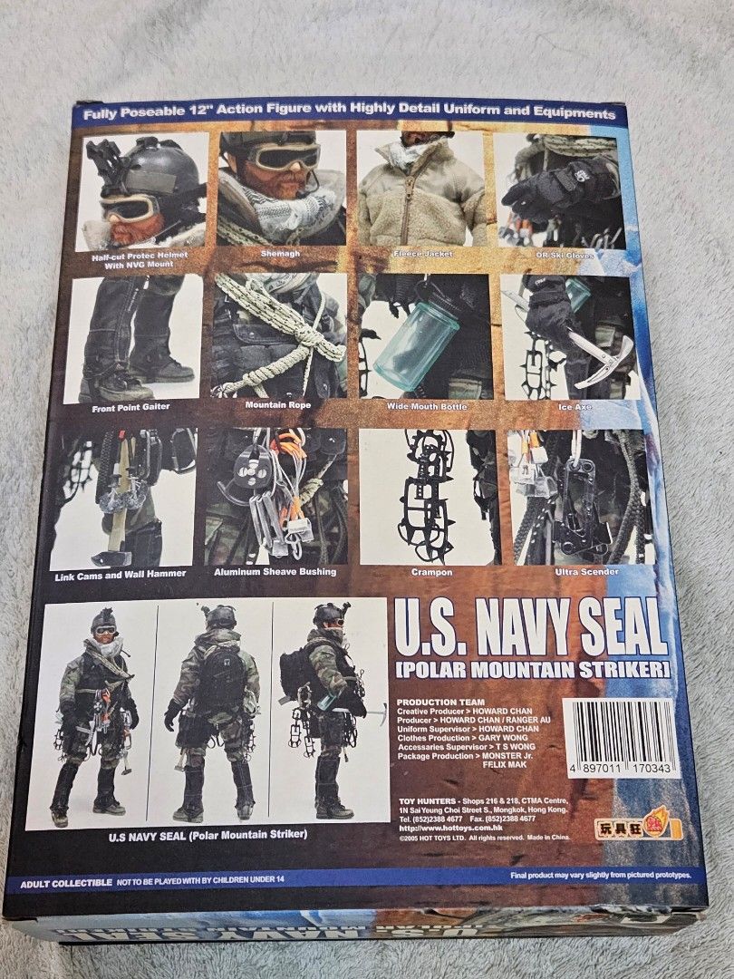 ★U.S. NAVY SEAL POLAR MOUNTAIN STRIKER★ Hot Toys US Navy SEAL Polar Mountain Striker [1:6 scale] - Offer