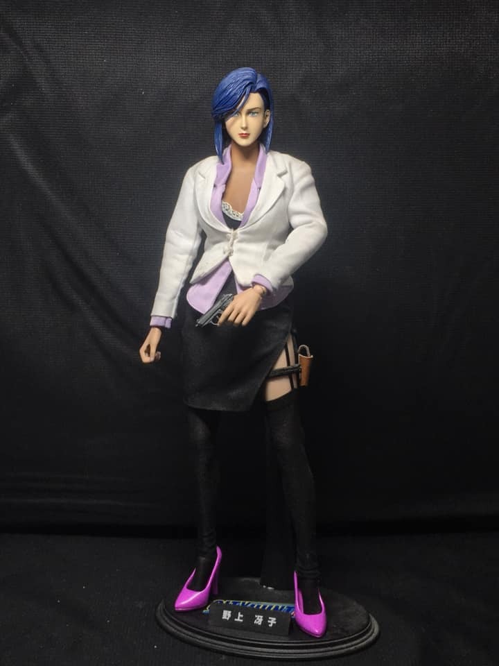新品未開封 冴子 Saeko ホットトイズ City Nogami Hunter １/６ 野上 『シティーハンター』 フィギュア CMS03