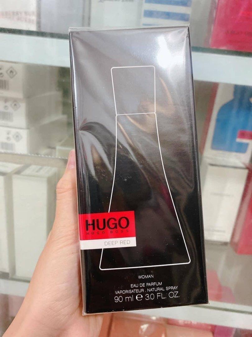 Deep red hugo boss fragrantica clearance