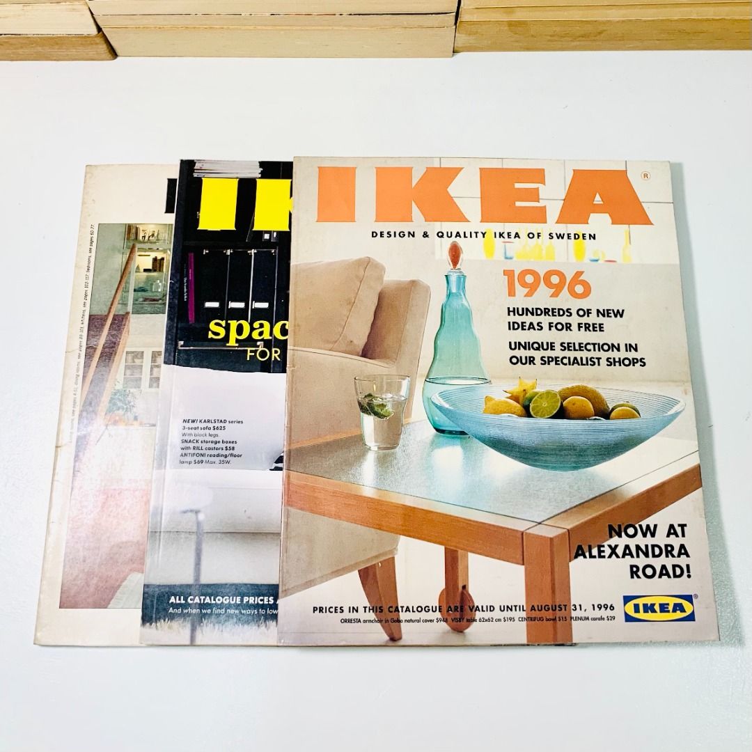 📚 IKEA Catalogs 1987, 1996 and 2008, Hobbies & Toys, Memorabilia