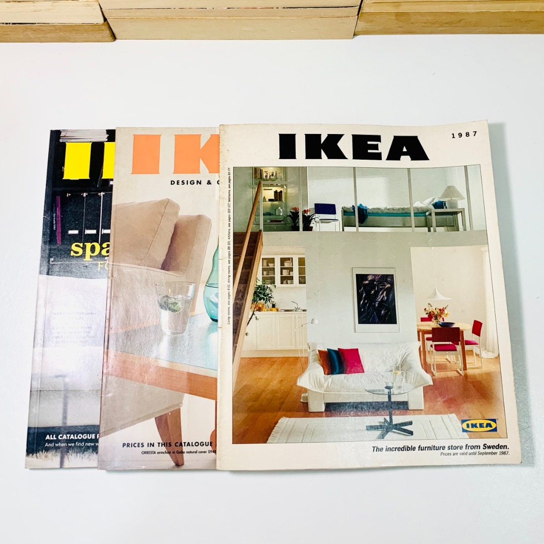 📚 IKEA Catalogs 1987, 1996 and 2008, Hobbies & Toys, Memorabilia