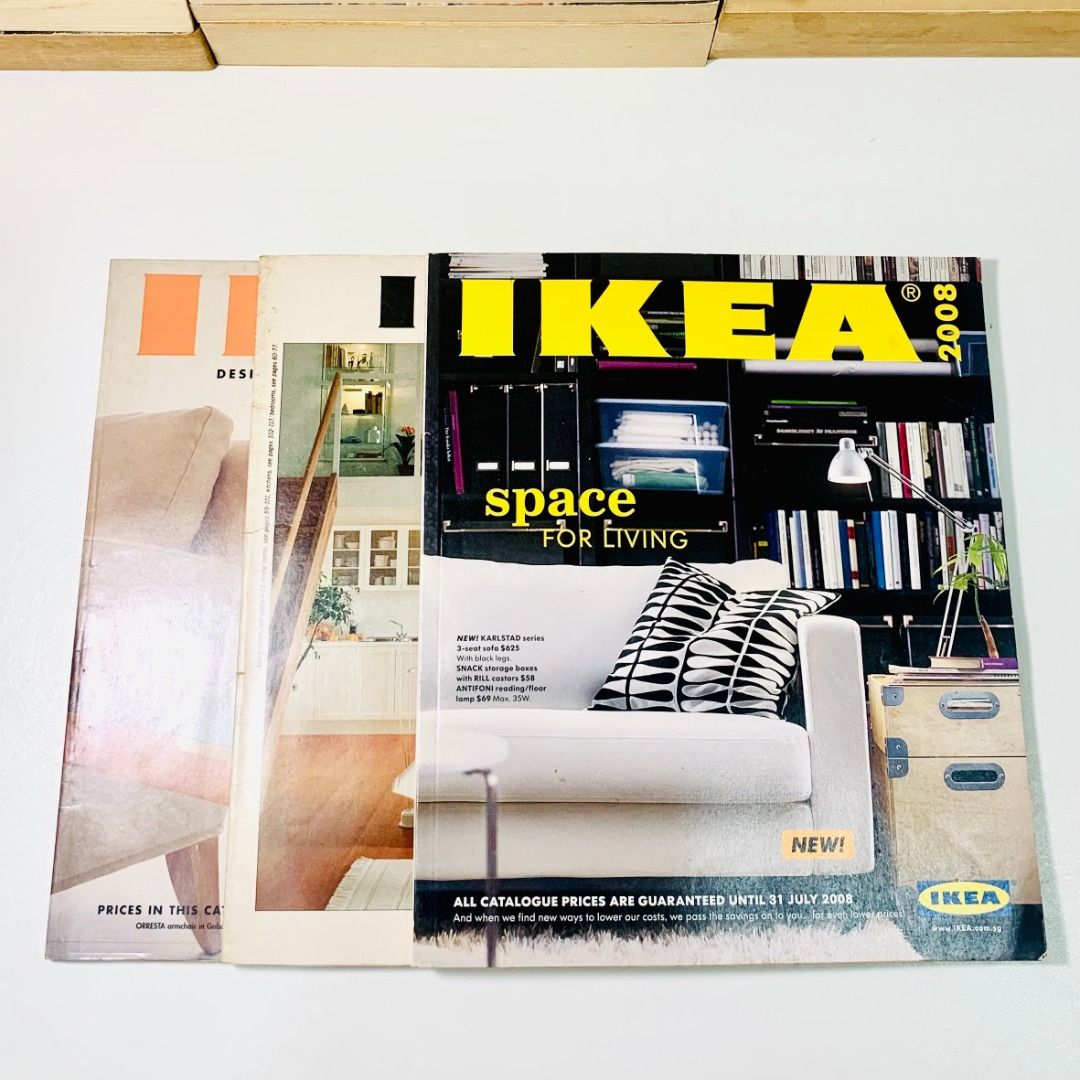 📚 IKEA Catalogs 1987, 1996 and 2008, Hobbies & Toys, Memorabilia
