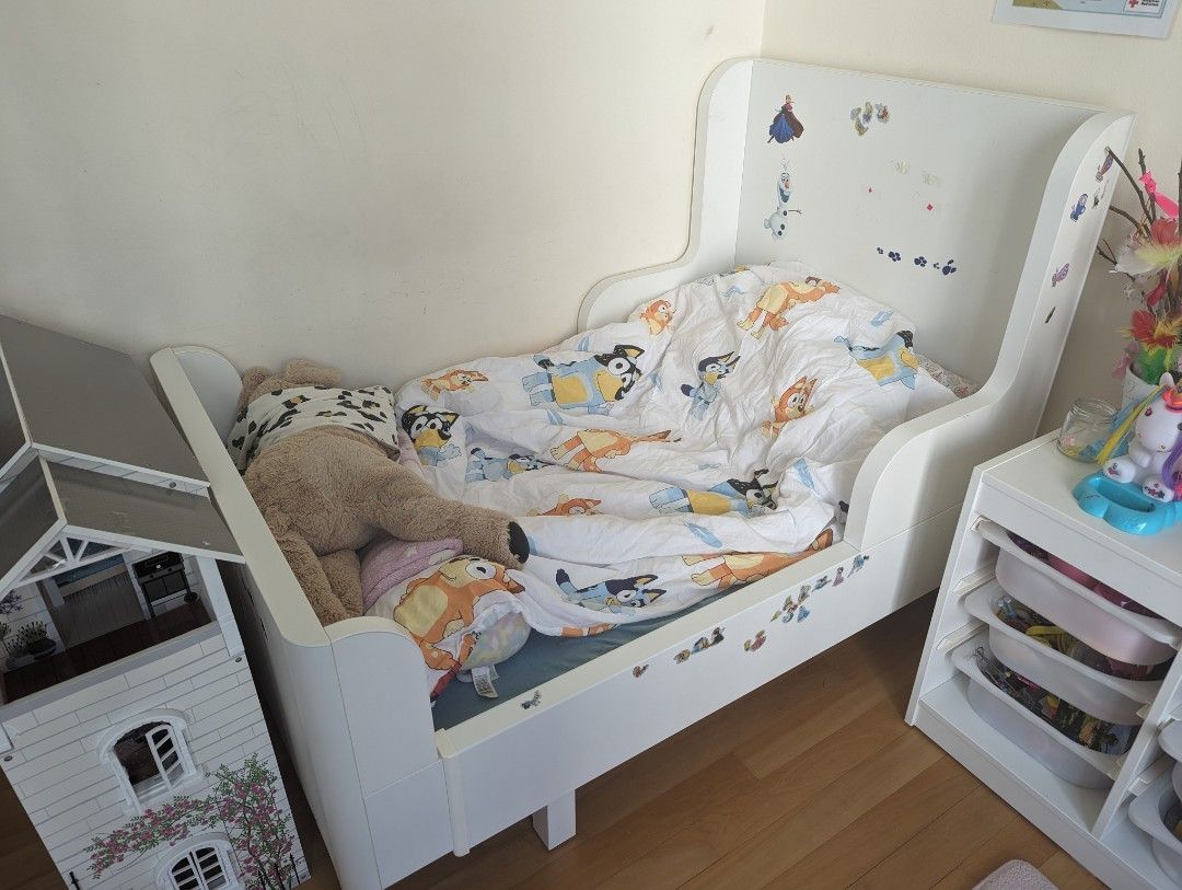 IKEA kids extendable beds x2, Babies & Kids, Baby Nursery & Kids