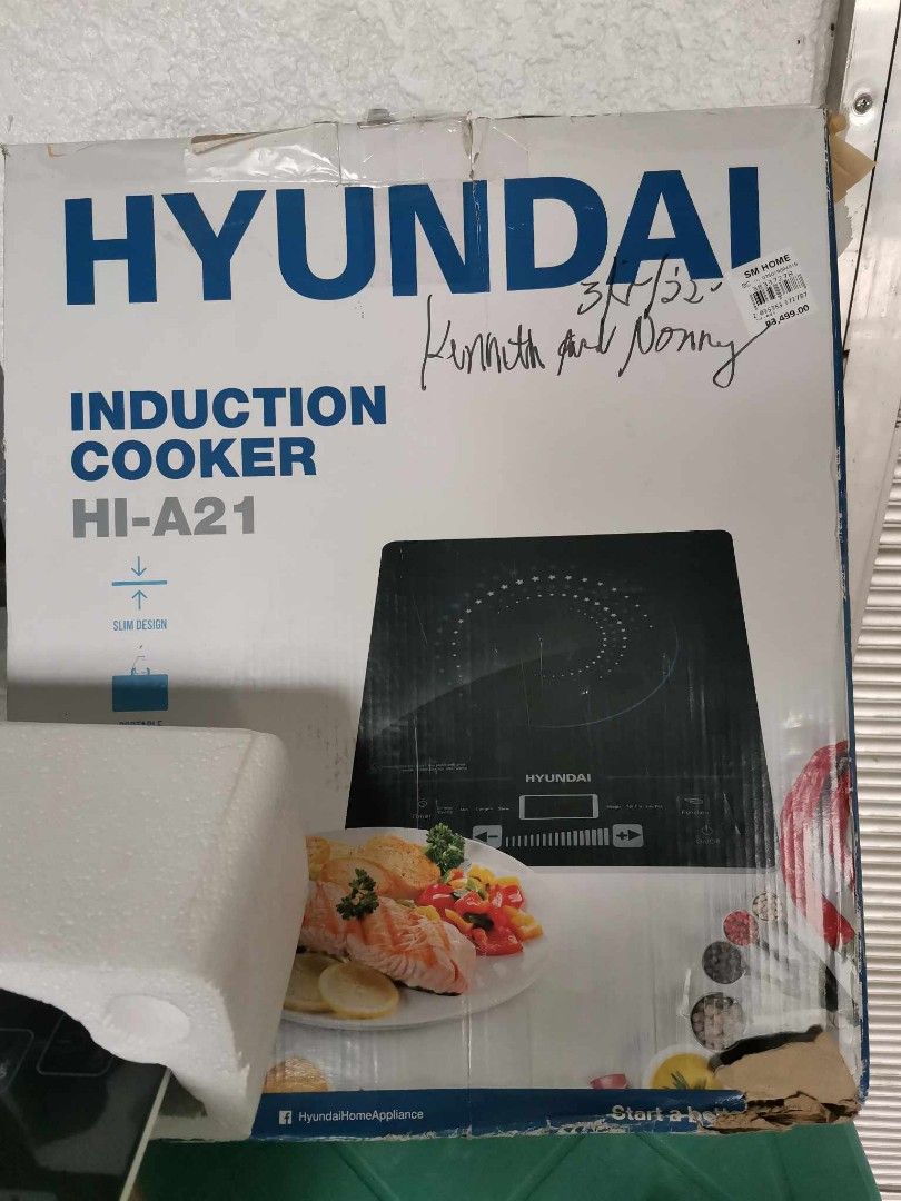 Induction cooker single HYUNDAI on Carousell