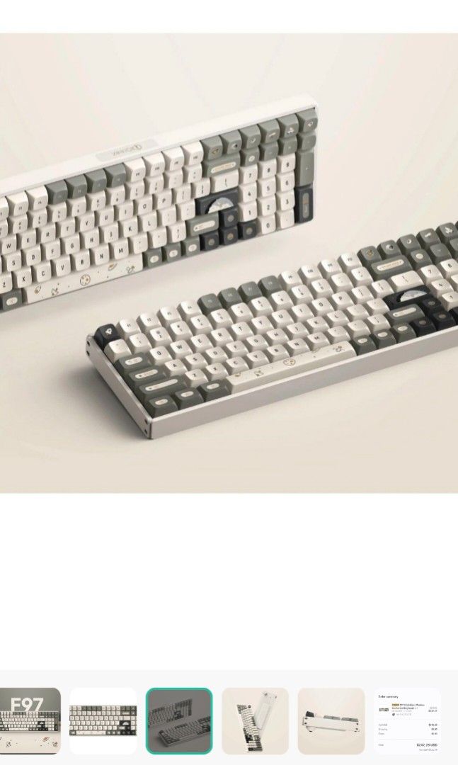 IQUNIX F97 Hitchhiker Wireless Mechanical Keyboard, Computers & Tech