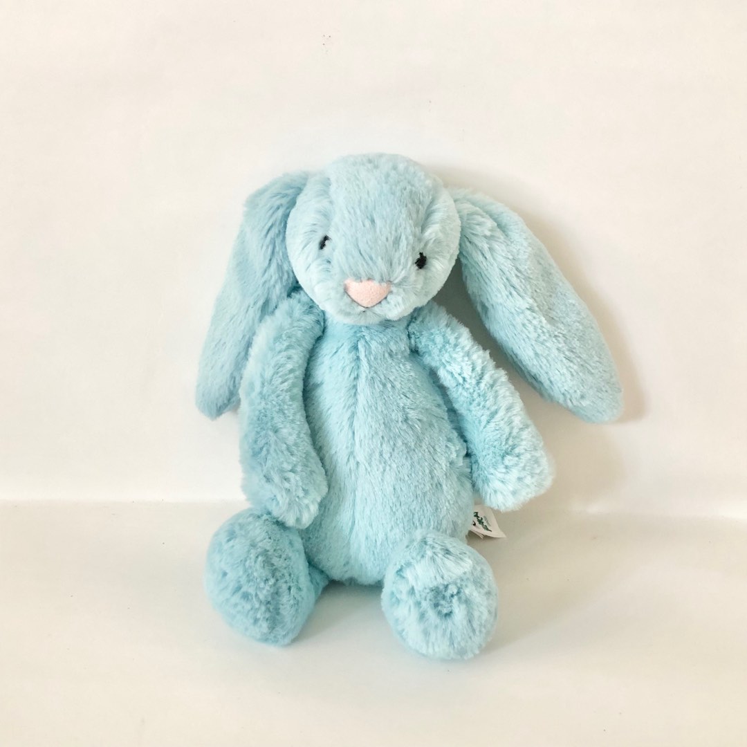  ♡ Bashful Blue Bunny Jellycat Bashful - Mineral Blue Bunny Original (Medium
