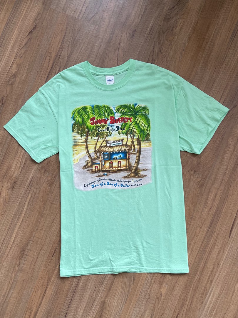 Jimmy Buffett tour 2018, Men's Fashion, Tops & Sets, Tshirts & Polo
