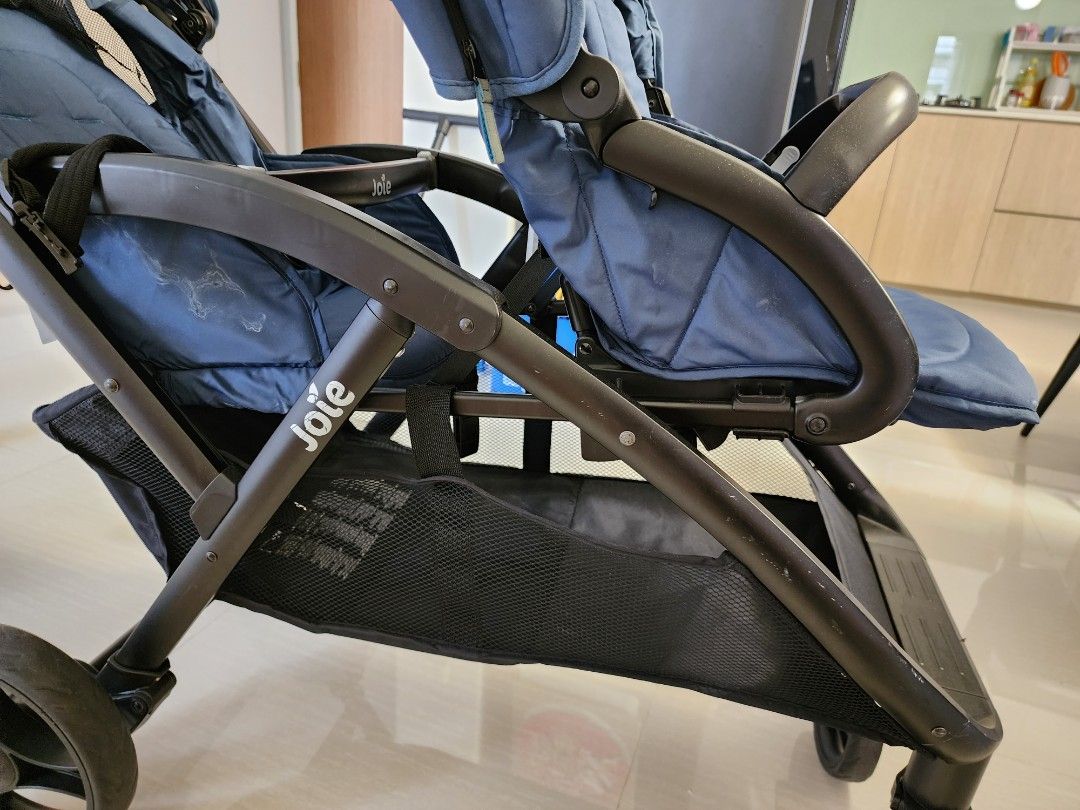 Joie Evalite Duo Double Stroller Deep Sea Babies Kids Going