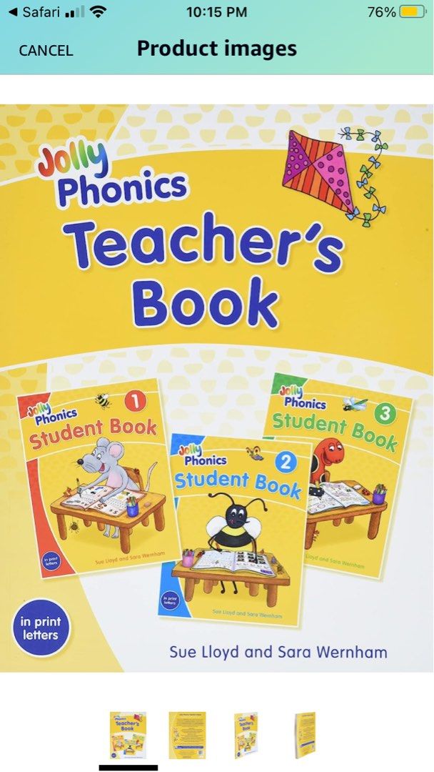 Jolly phonics teacher’s book, Hobbies & Toys, Books & Magazines