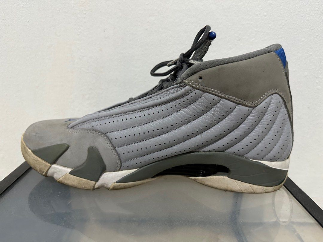 Jordan 14 wolf grey (See the description), Men's Fashion, Footwear,  Sneakers on Carousell
