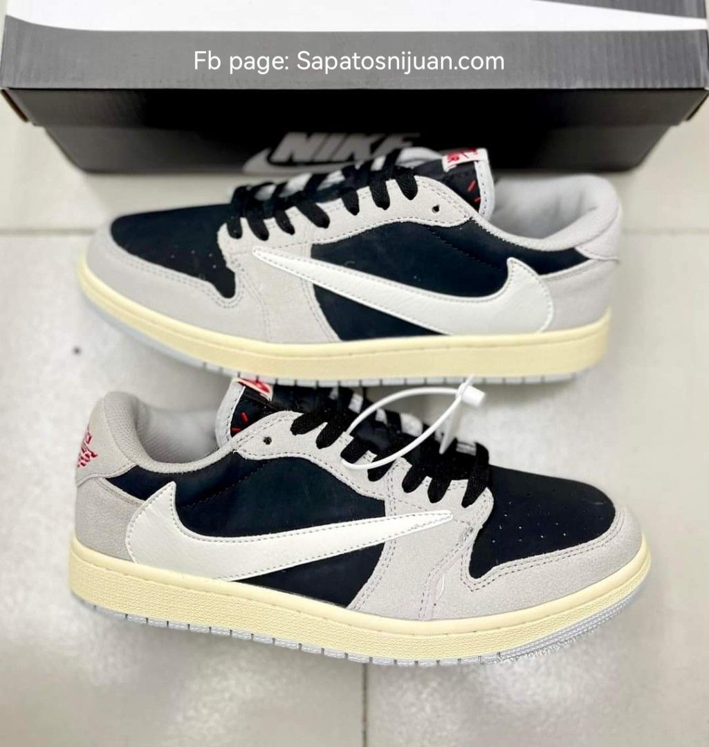 mens jordan 1 low grey