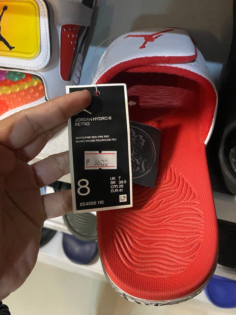 Jordan slides (Category: Slippers & Slides) located in Dagupan City. Submitted by trainingdoc22 (Listing ID 1245142866, Image 3). Description: 100% original US 8.