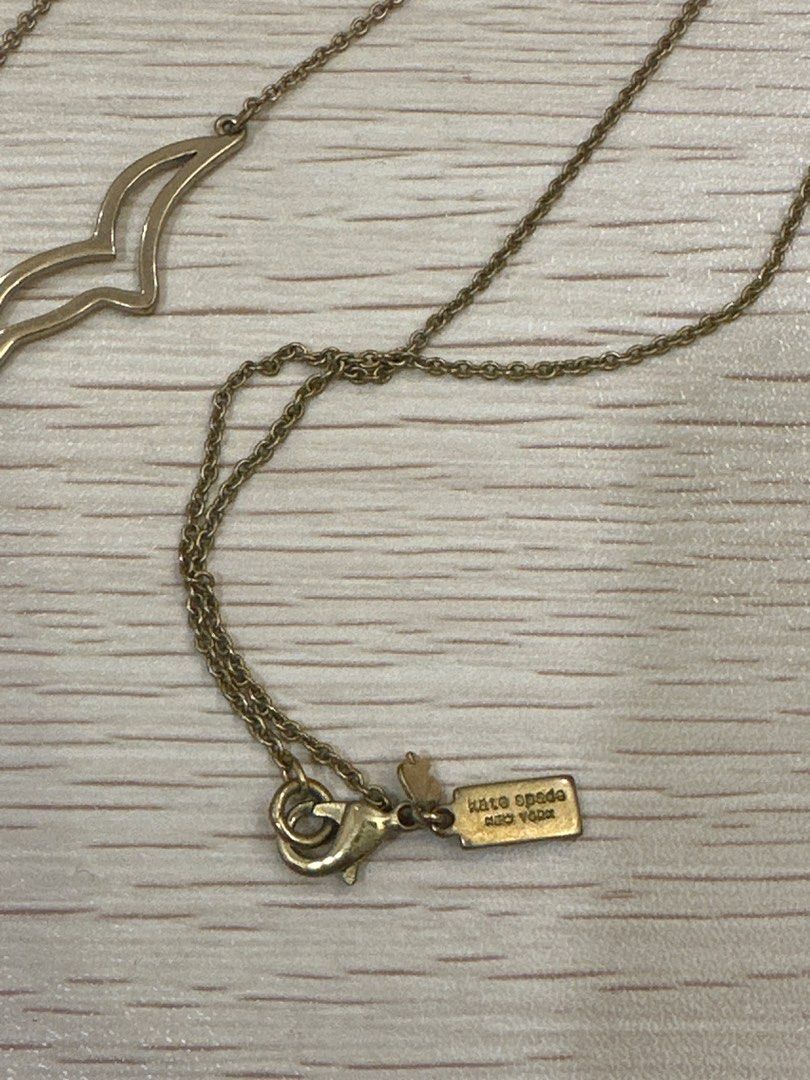 Kate spade bird discount necklace
