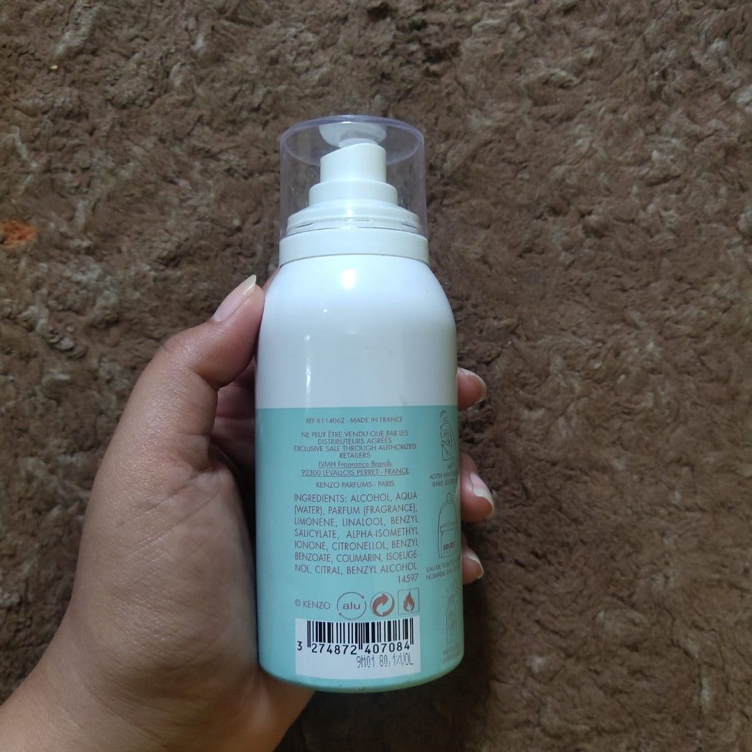 Kenzo aqua online spray can
