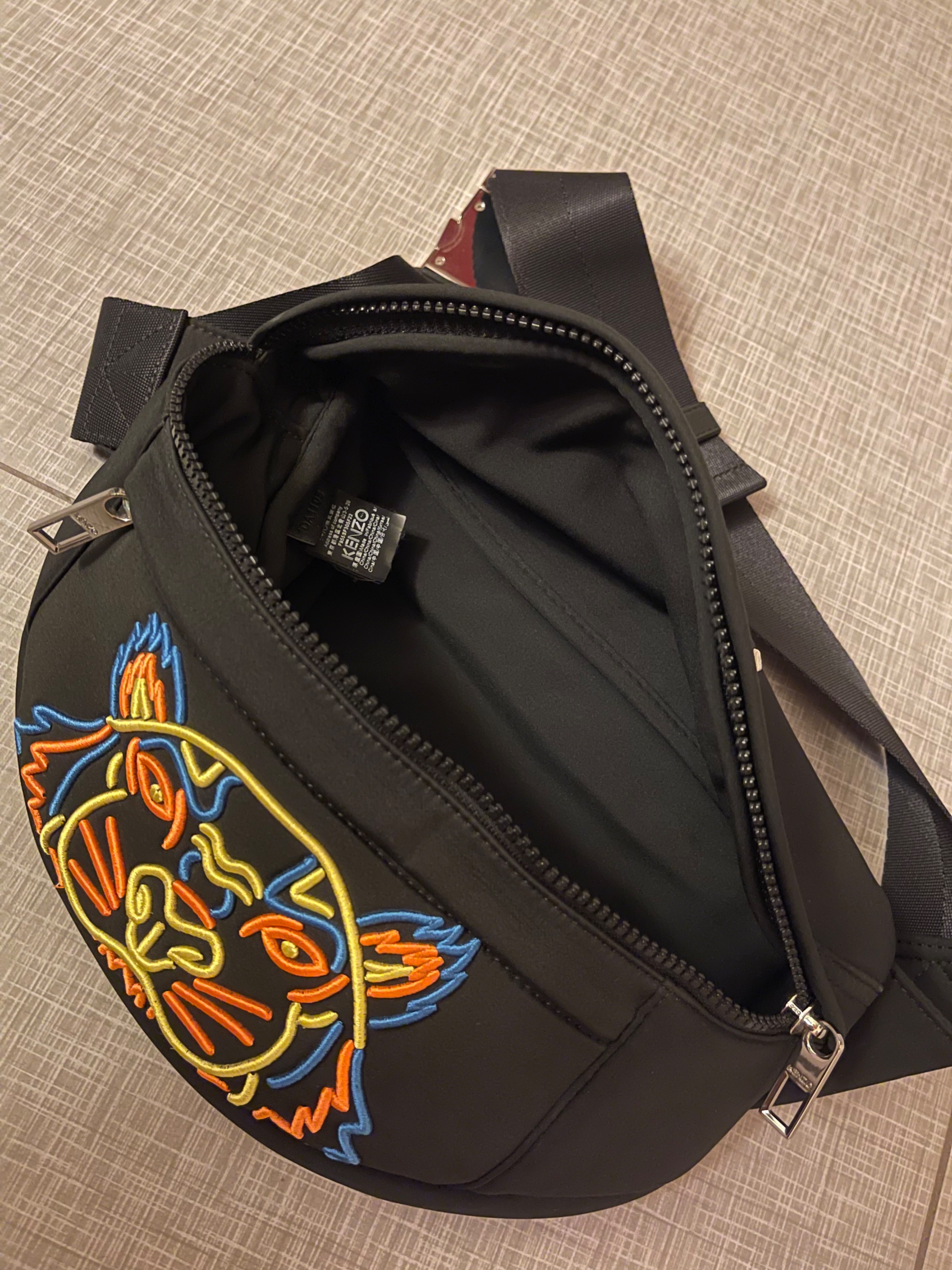 Kenzo tiger bum bag cross body sling bag Luxury Bags Wallets