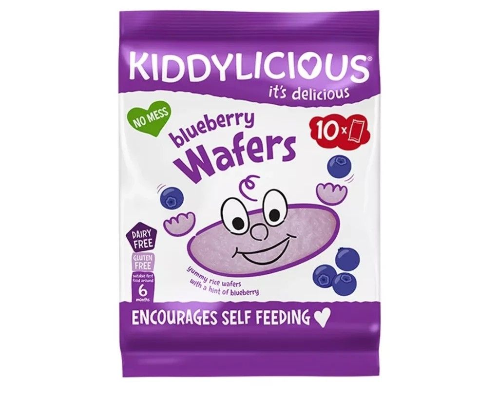 Kiddylicious wafer maxi baby teething Rick husk teething rusk wafer