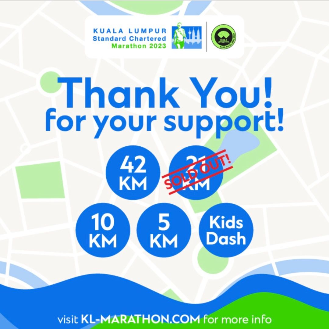 KLSCM 2023 KL Standard Chartered Half Marathon, Tickets & Vouchers