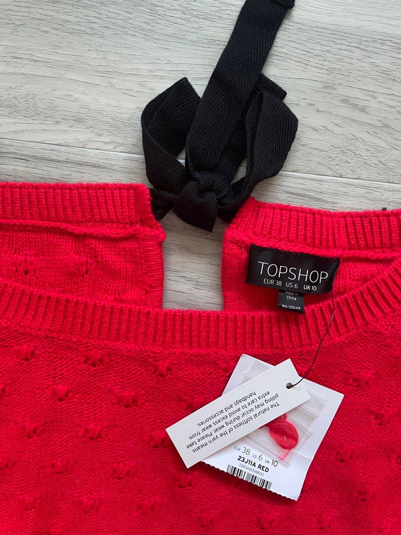 Knitted Sweater Topshop uk10 Women s Fashion Tops Other Tops on