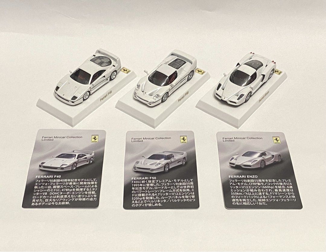 Kyosho 1:64 30th Anniversary Ferrari Minicar Collection Limited