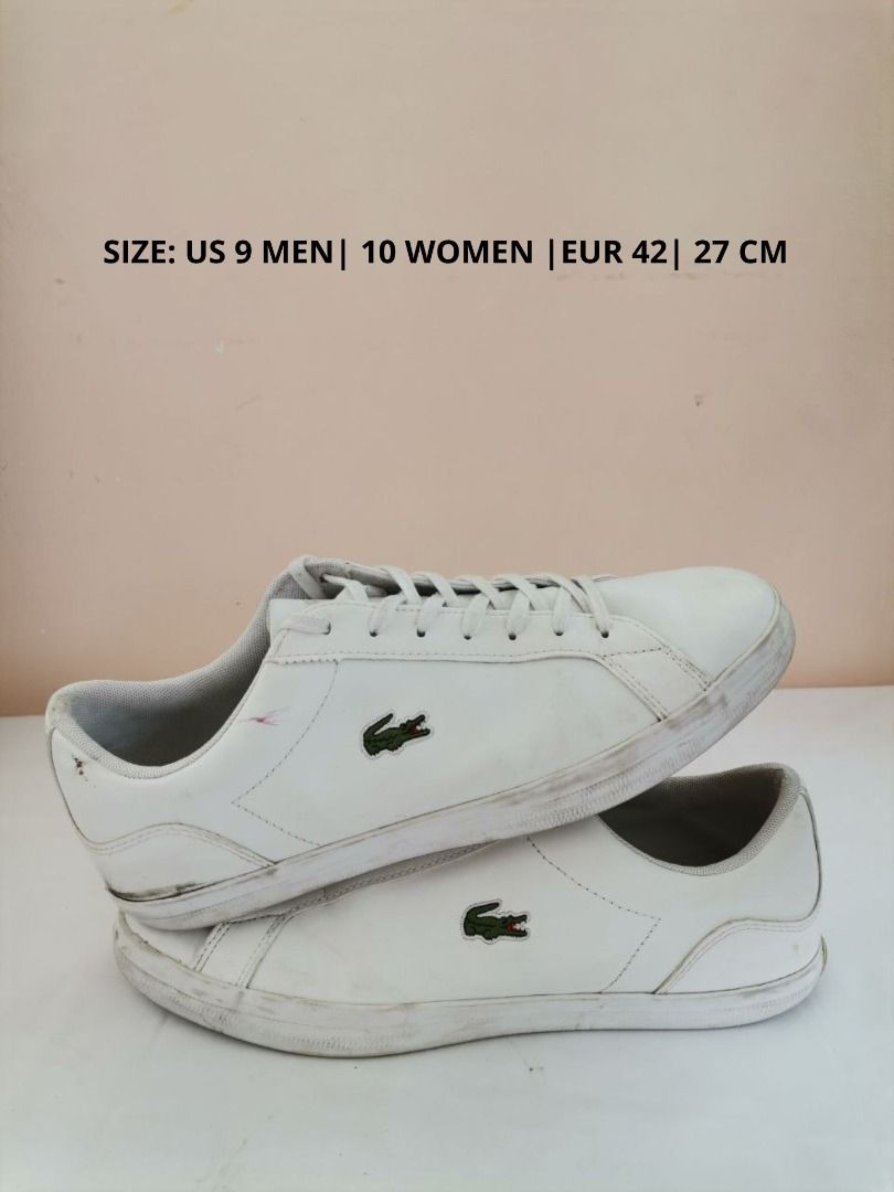 Lacoste best sale 9 size
