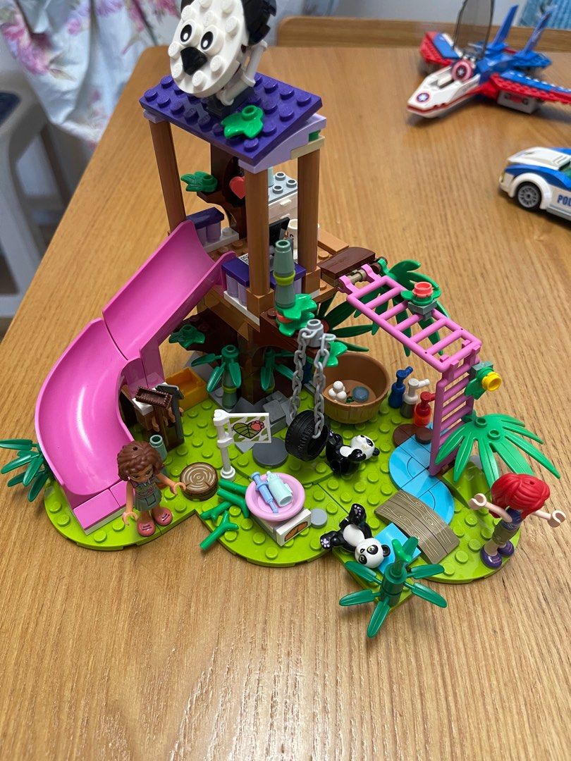 Lego friends panda jungle tree house tesco store