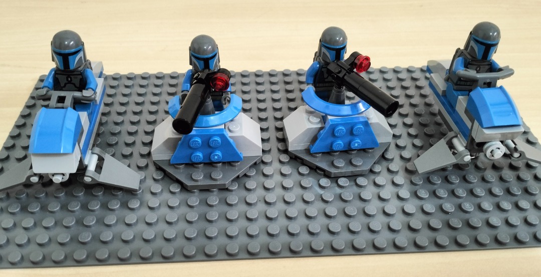 Lego hotsell mandalorian army