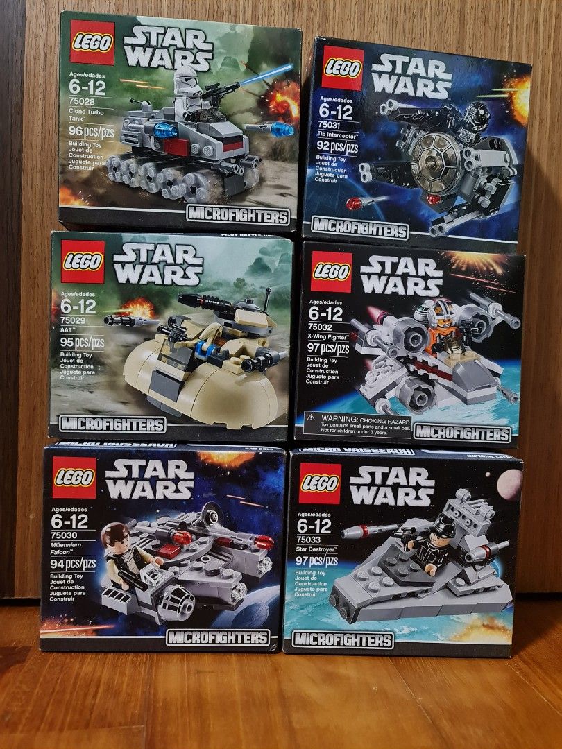LEGO Star Wars MicroFighters Series 1 75028 75029 75030 75031 75032 75033
