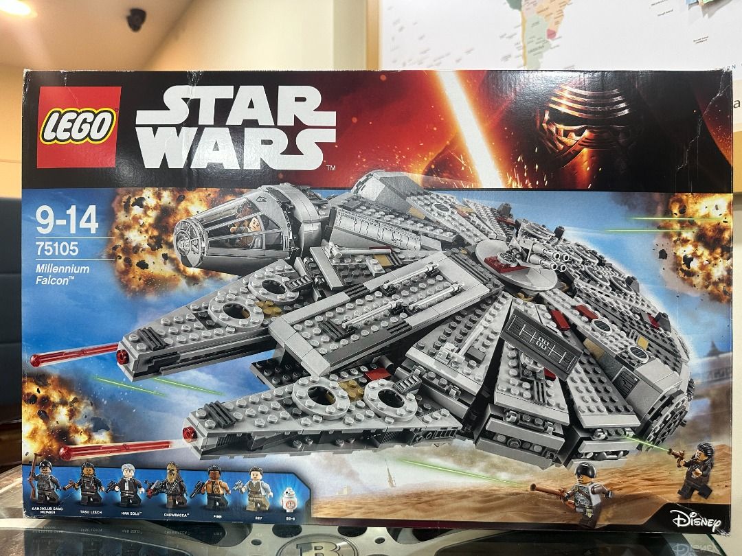 LEGO Star Wars 75105 Millennium Falcon 100 Complete w Box