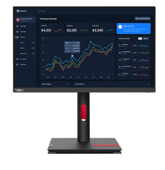 Lenovo ThinkVision T22i-30, 21.5- inch FHD Monitor! [Brand New, Ready ...