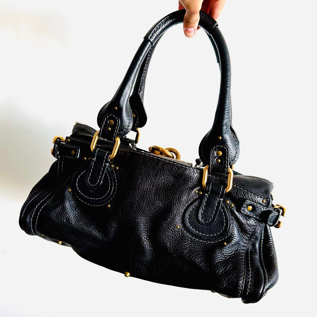 Chloe leather paddington best sale bag