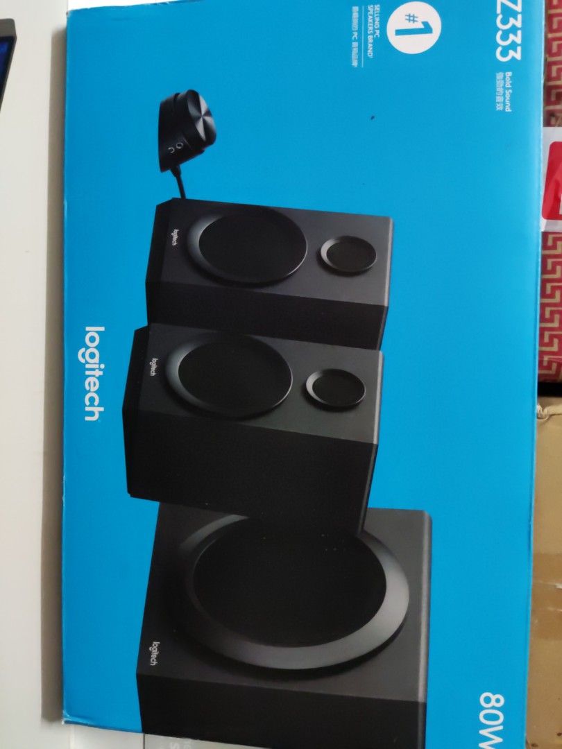 Logitech z333 speaker, Audio, Soundbars, Speakers & Amplifiers on Carousell