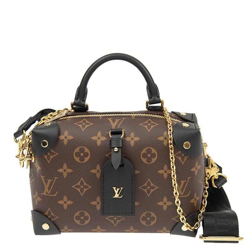 Shop Louis Vuitton MONOGRAM Petite malle souple (M45393, M45571