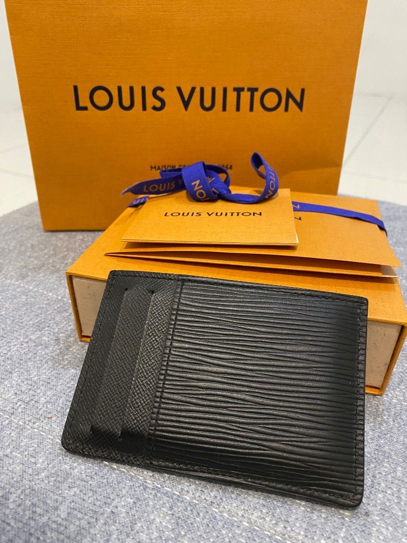 Louis Vuitton Neo Card Holder Black EPI